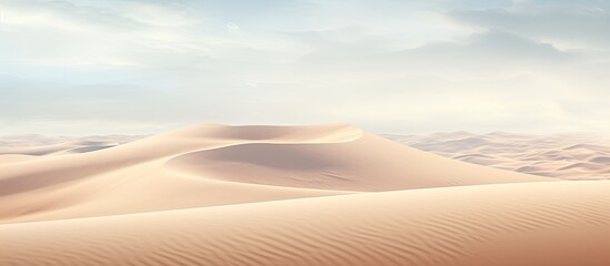 Fototapete - A copy space image showcasing sandy dunes