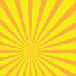 Sunburst retro radial background with sun ray. vector design.