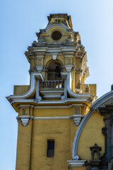 Wall Mural - The Church of the Holy Cross, Barranco District, Lima, Peru.