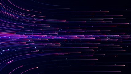 abstract colorful background with bright neon rays and glowing lines. pink and blue neon lines or li