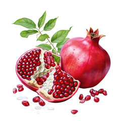 Pomegranate Fruit, Generative AI