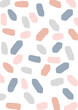 abstract Scandi style hand painted pattern background 