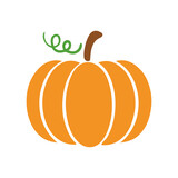 Fototapeta Młodzieżowe - Pumpkin Svg, Pumpkin SVG, Pumpkin Vector, Halloween Svg, Pumpkin Shirt svg, Fall Clipart, Autumn Clipart, Cut File for Cricut, Silhouette Svg, Svg Files for Cricut