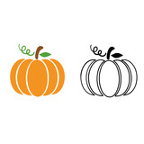 Fototapeta Młodzieżowe - Pumpkin Svg Bundle, Pumpkin SVG, Pumpkin Vector, Halloween Svg, Pumpkin Shirt svg, Fall Clipart, Autumn Clipart, Cut File for Cricut, Silhouette Svg, Svg Files for Cricut