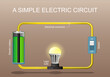 Simple electric circuit