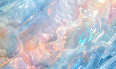 Wall Mural - opal texture background, generative ai