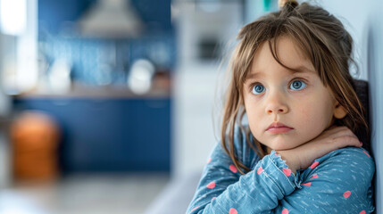 Wall Mural - baby with Envy: Green-eyed glances, bitter sighs, coveting what others possess