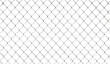 © Prapat - Steel chainlink mesh fence isolated on transparent background, png file