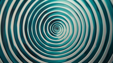 Fototapete - A swirling pattern of blue and white colors on a deep black background creates a mesmerizing visual effect.