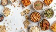 © Sirirat - Sustainable Snacks subscription box service, delivering a curated selection of ecofriendly and healthconscious snacks directly to consumers, ideal for a startup company or a corpor