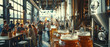 © ChubbyCat - Experience a guided brewery tour amidst stainless steel fermenters.