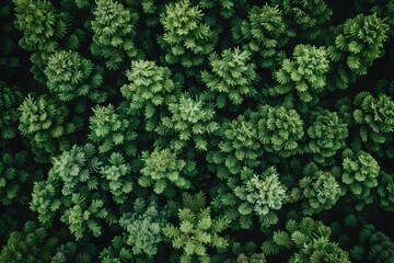 Wall Mural - beautiful green forest on a sunny day professional photography