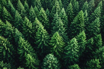 Wall Mural - beautiful green forest on a sunny day professional photography