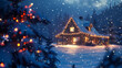 © Creative Valley - Elegant Christmas Decoration in Scandinavian Style Home