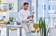© peopleimages.com - Administration, business casual and tablet with man in office for information, planning or research. App, project management and technology with professional employee in workplace for online reading