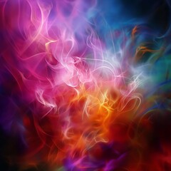Wall Mural - abstract colorful background in generative ai