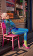 © Uncanny Valley - Urban Chic: Street Style Meets Vibrant Hues