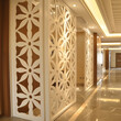 Gypsum board wall decor with dividers
