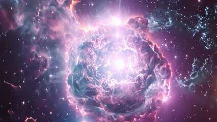 Wall Mural - A captivating image of a planetary nebula, a remnant of a dying star, glowing with ethereal hues against the backdrop of the cosmos.