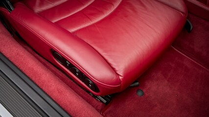 Canvas Print - Passenger seat bottom