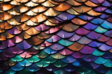 Canvas Print - Colorful roof abstract texure.