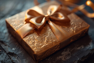 Leinwandbilder - Gift cards for a luxury spa, designed with a gold to bronze gradient to exude a sense of premium service,