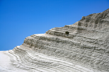 Wall Mural - Scala dei Turchi Stair of the Turks, Sicily Italy, Scala dei Turchi. A rocky cliff on the coast of Realmonte, near Porto Empedocle, southern Sicily, Italy. Europe	
