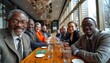 © jaykoppelman - Diverse business professionals at a roundtable discussion