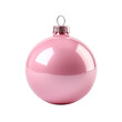 © roy9 - Pink christmas bauble isolated on transparent background