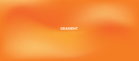Wall Mural - orange gradient vector background. eps10
