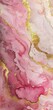 Close Up of Pink and Gold Marble