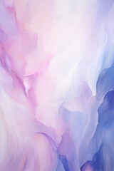 Wall Mural - Purple and blue abstract background. Watercolor smooth texture. Generative AI.