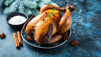 Wall Mural - christmas or thanksgiving turkey