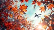 © AkuAku - Fall Ideal Time for Vacations with Airport Timetables Right Before Takeoff