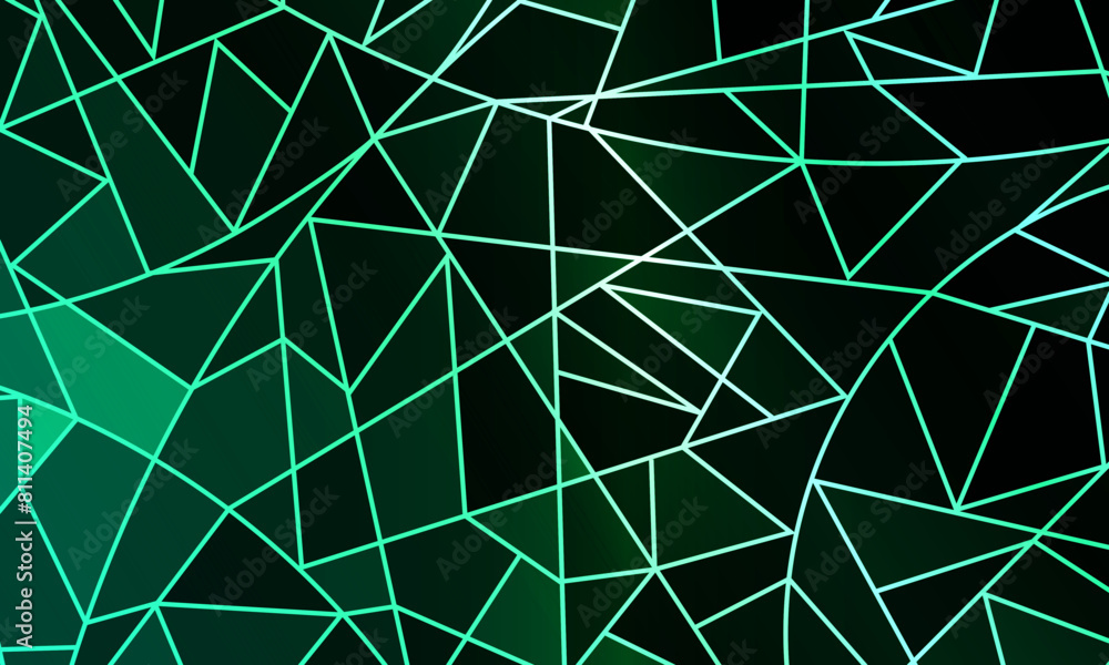 abstract irregular polygon background with a triangular pattern in full ...