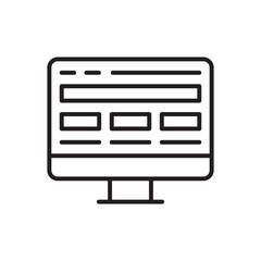 Template Icon - Layout Icon