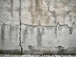 concrete wall with cracks and scratches