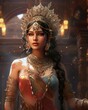 © ProArt Studios - ancient beautiful hindu queen in palaces