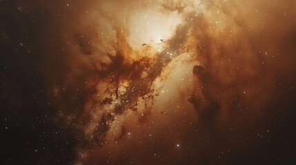 Wall Mural - close-up of the milky way galaxy with stars and space in the universe close exposure high quality ph