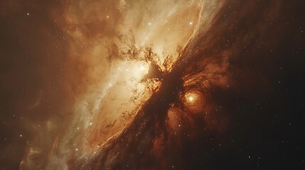 Wall Mural - close-up of the milky way galaxy with stars and space in the universe close exposure high quality ph