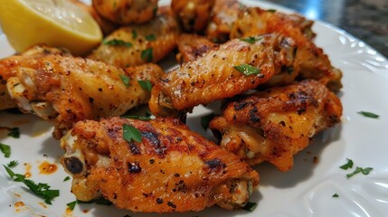 Sticker - Protein rich baked chicken wings