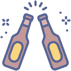 Sticker - Cheers Icon