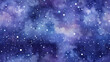 seamless pattern with watercolor galaxies