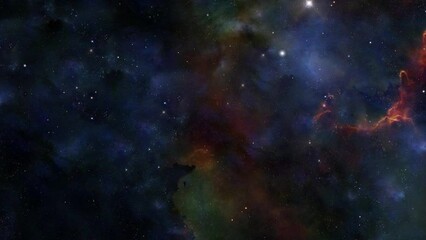 Wall Mural - exploring life in the middle of a nebula.