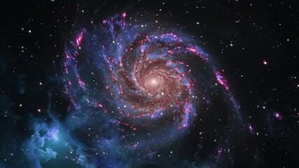 journey across the veil of galaxies in the universe.