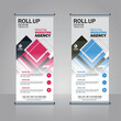 roll up banner template