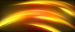 An amber and orange liquid wave resembling flames against a dark sky background. The fluid movement is reminiscent of gas in drinkware, creating a mesmerizing display of tints and shades