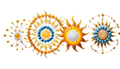 Wall Mural - half transformed symbolizing sun minimalist molecular medicine powered radiant stylized panorama solar structure power transformation background wallpaper health energy science medicals environment