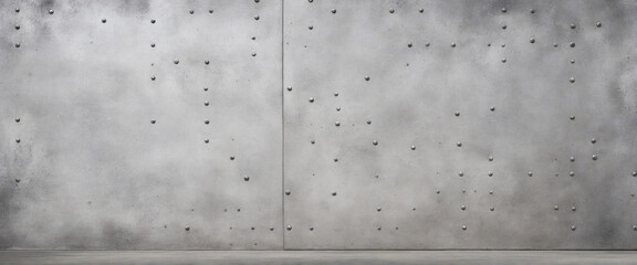 Wall Mural - White gray grey grunge bright light wall steel wall paper