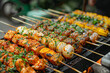Sizzling Skewers on the Grill